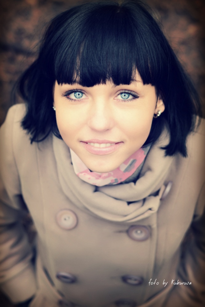 Auge Farbe des Himmels