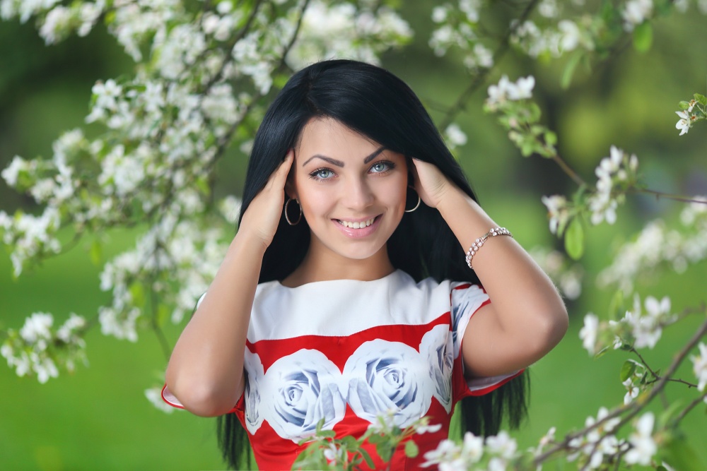 Wenn der Apfelblüte