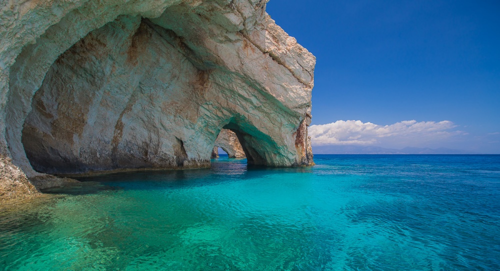 Votota blauen Grotten von Griechenland