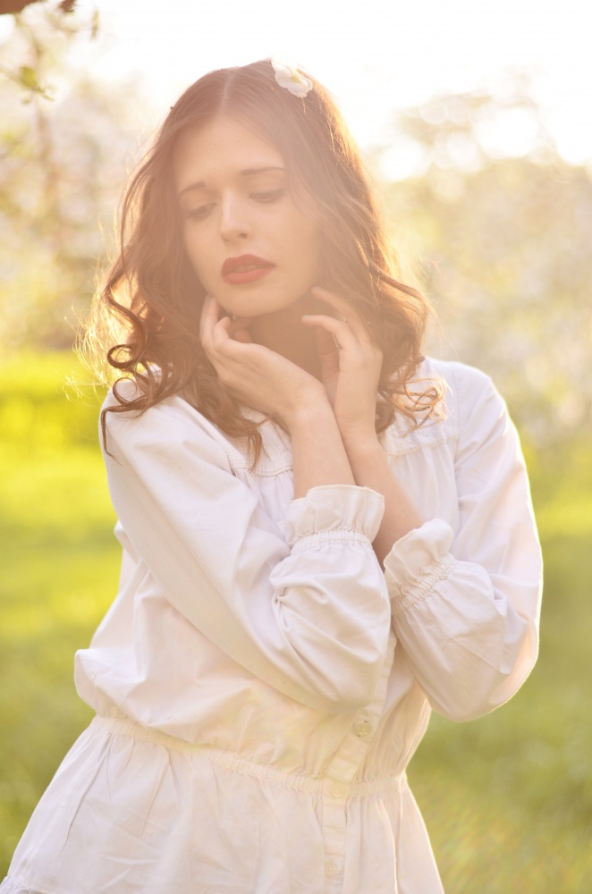 Basking in das warme Licht