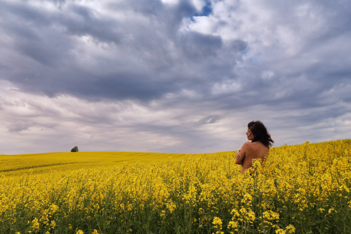 Unter der Mai-Himmel