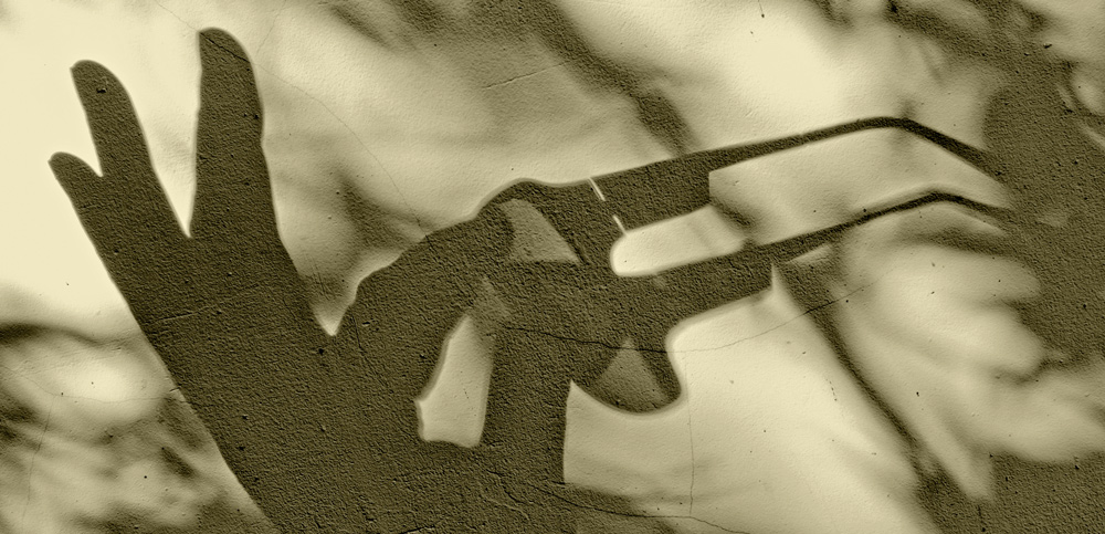 Schatten. Auf meiner Brille.