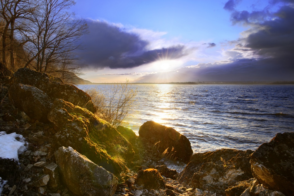 Am Fuße des Zhiguley.