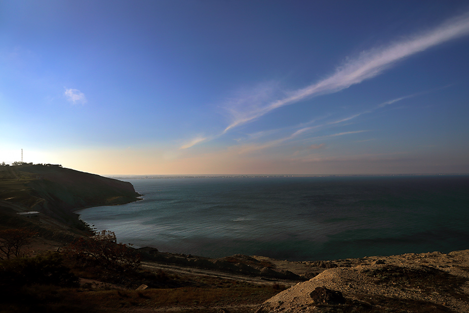 Ilya cape bei Sonnenuntergang ...