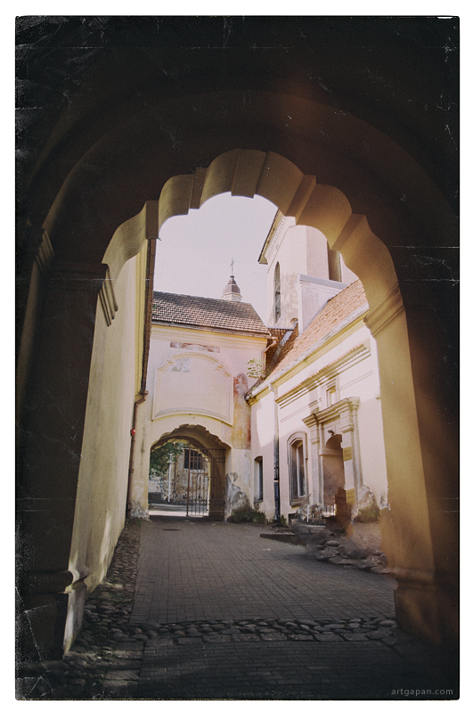 Irgendwo auf den Straßen von Vilnius ...