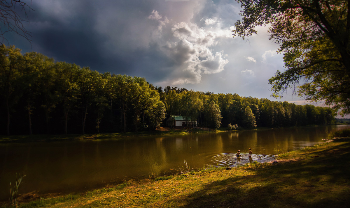 Zwei Minuten vor dem Sturm ...