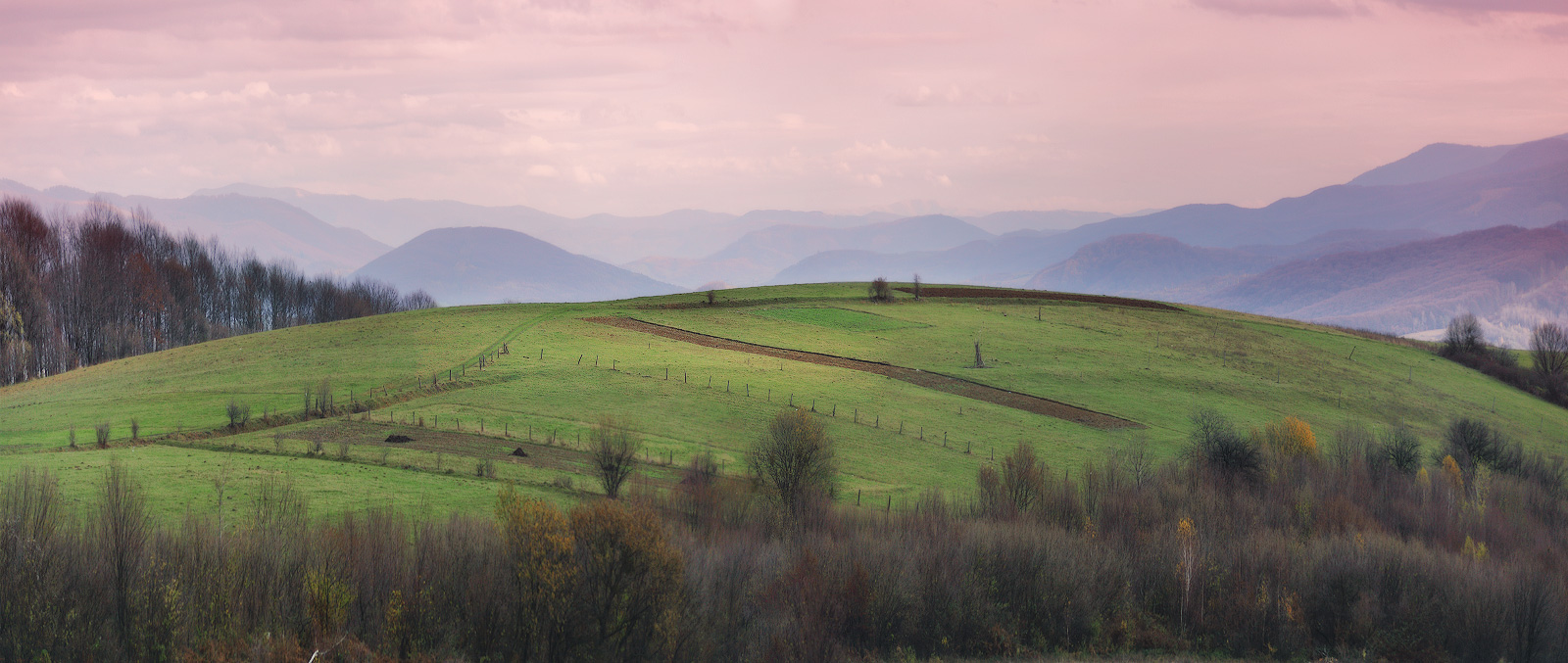 an den Hängen der Karpaten