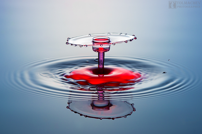 Splash "klassischen Form"