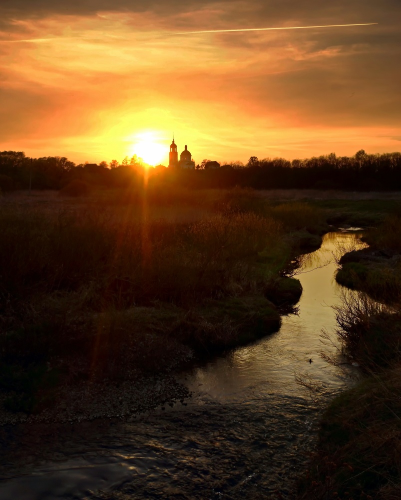 Magischer Sonnenuntergang