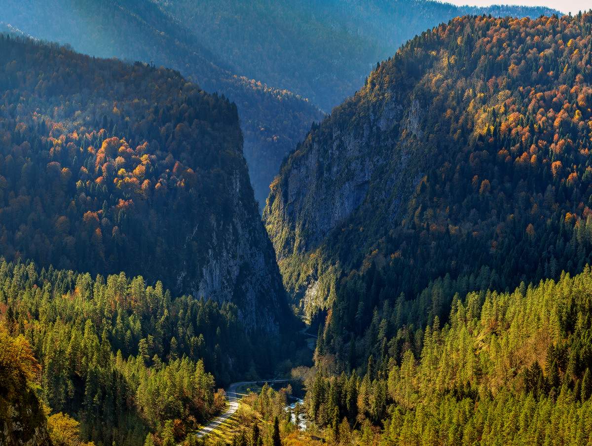 Chiaroscuro-Schlucht.