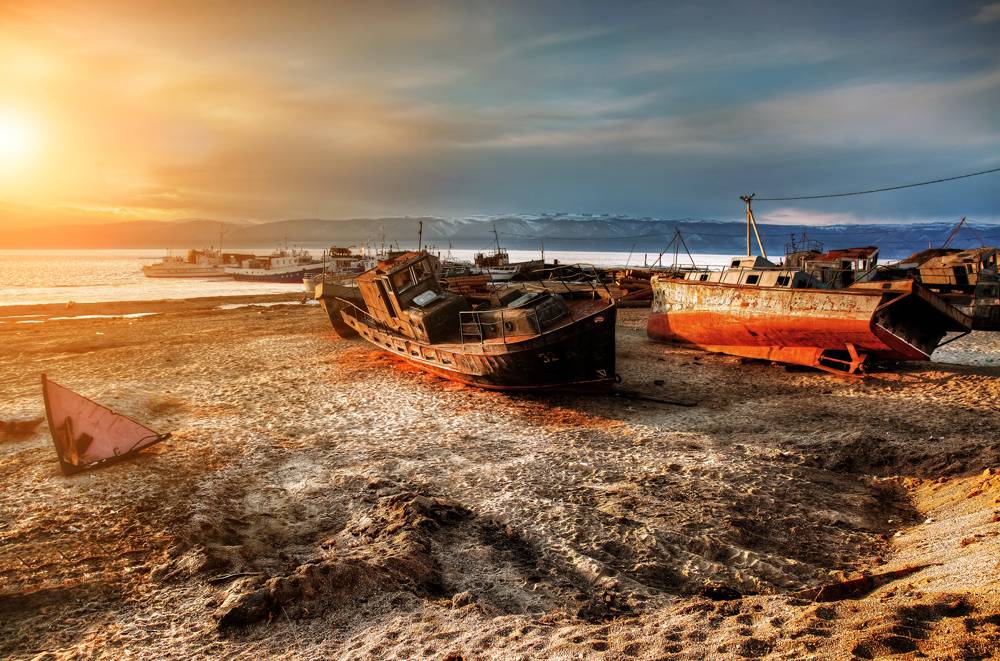 Sonnenuntergänge Baykalov