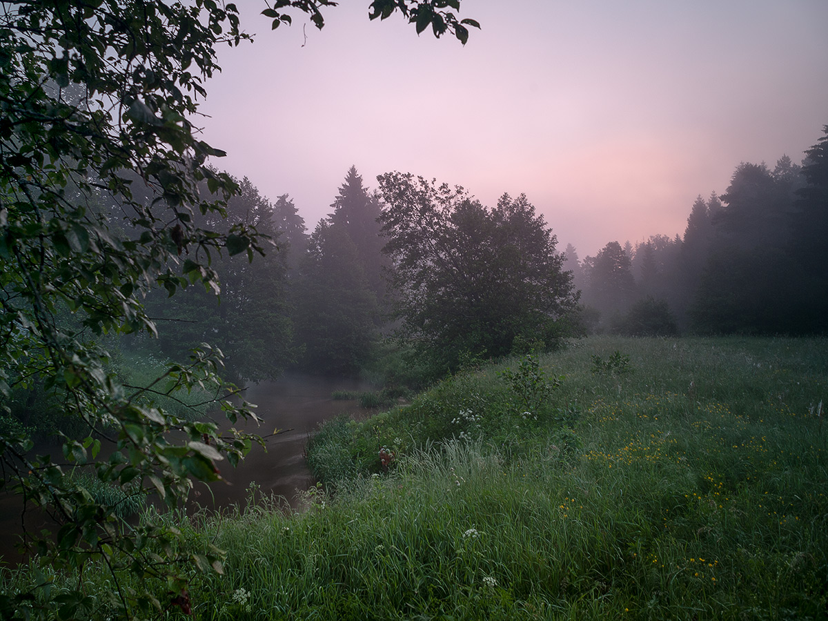 15 Minuten vor Sonnenaufgang
