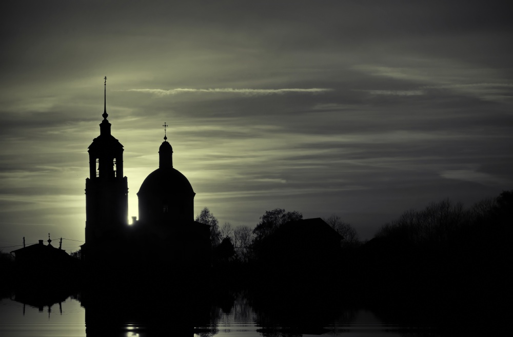 Sonnenuntergang in Krasny