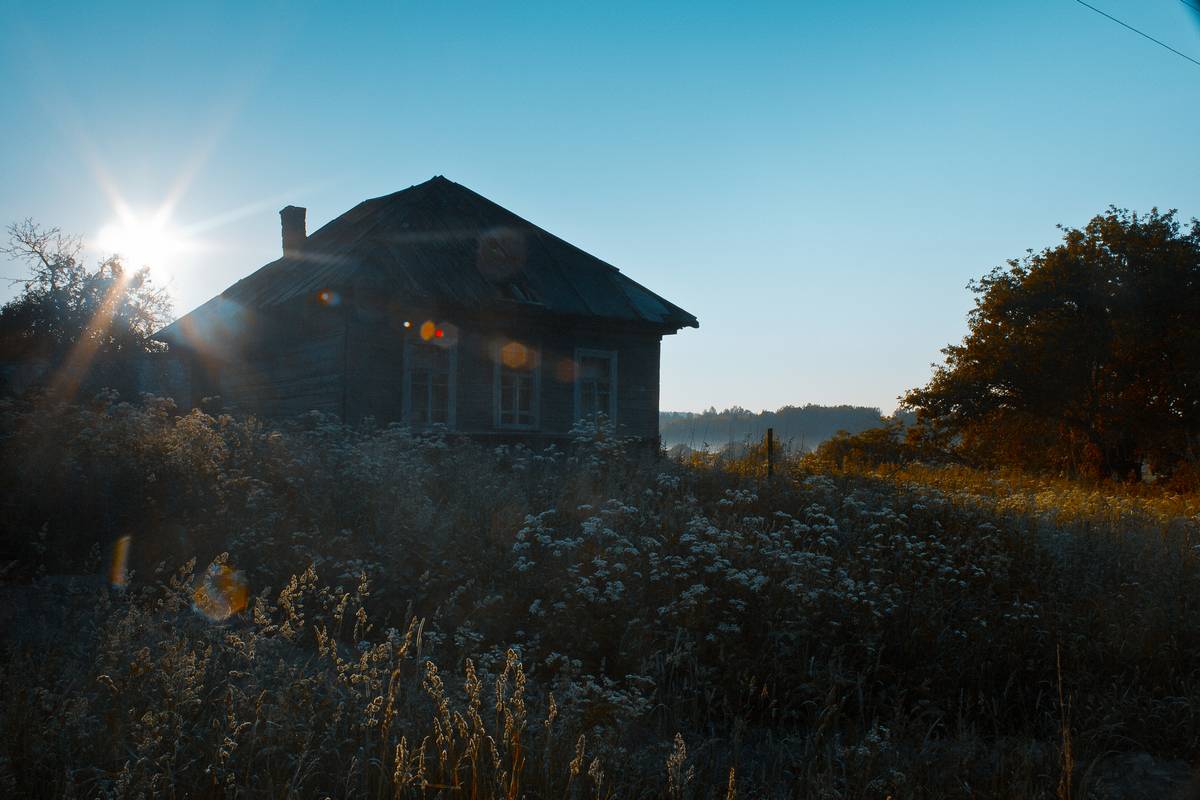 Haus in den vergessenen Dörfern