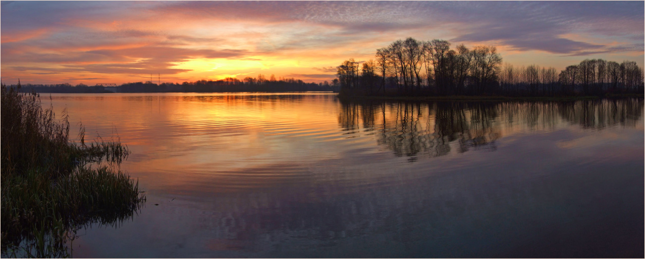 Dämmerung über Mukhavets