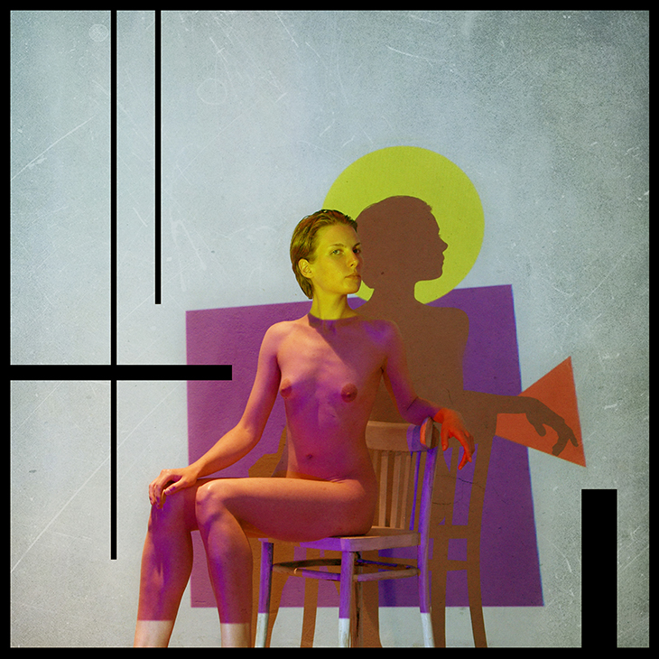 Porträt einer roten Hand