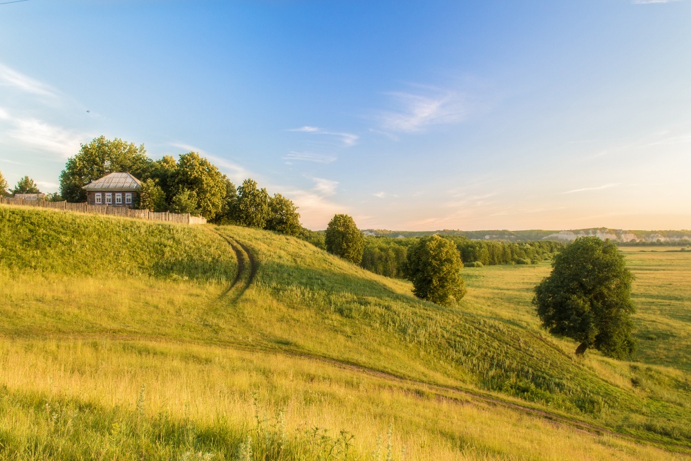 Little House auf dem Hügel