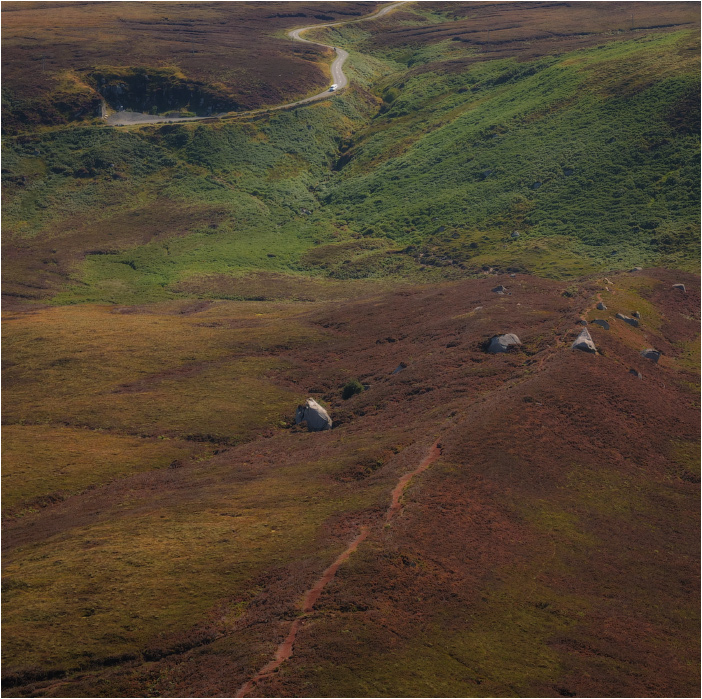 ... Auf der Straße und Trail ...