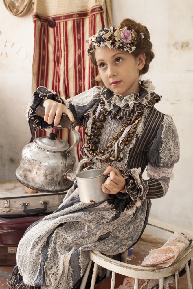 Porträt von Mädchen