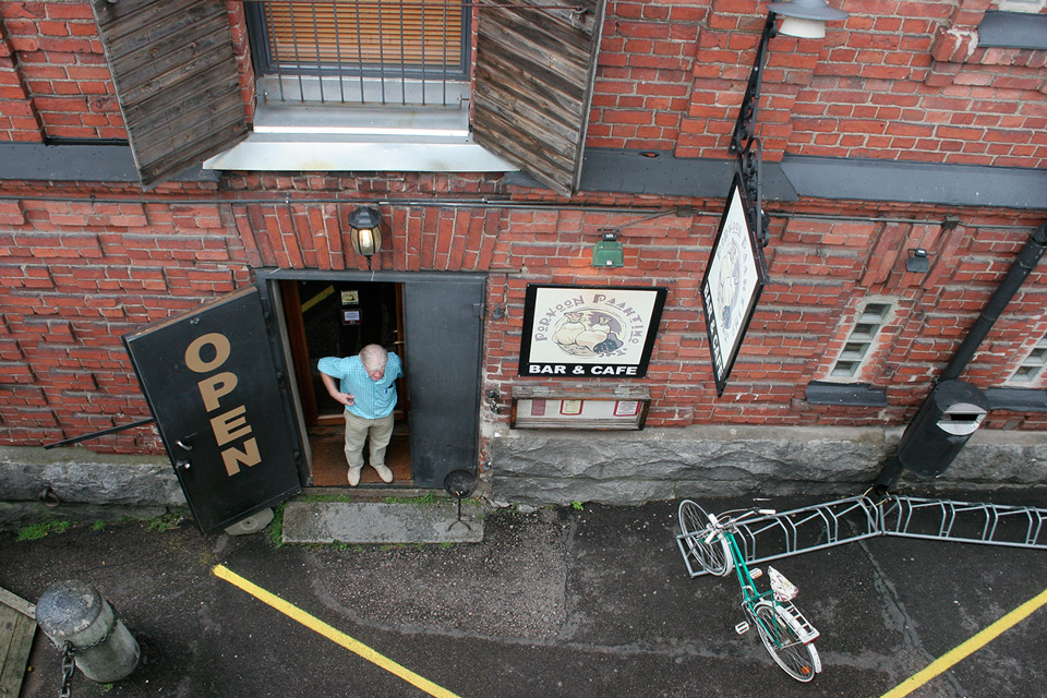 Ein Blick von der Brücke ...