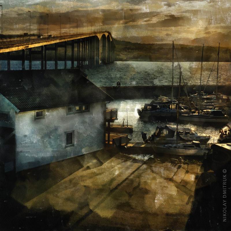 Abend für zwei. Finnsnes, Norwegen