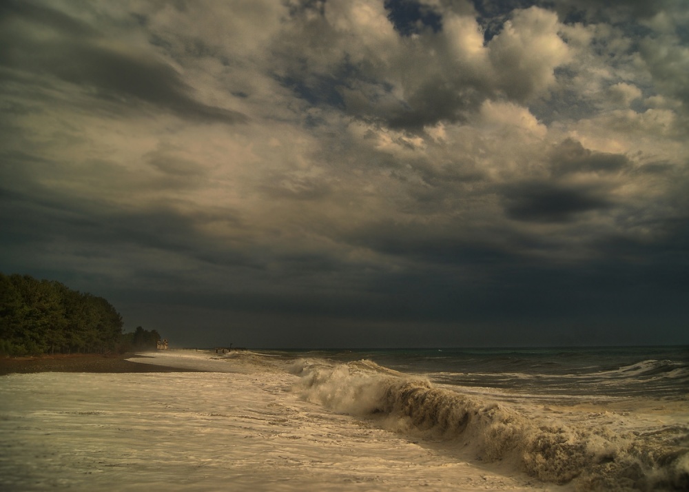 Störend auf das Schwarze Meer ..