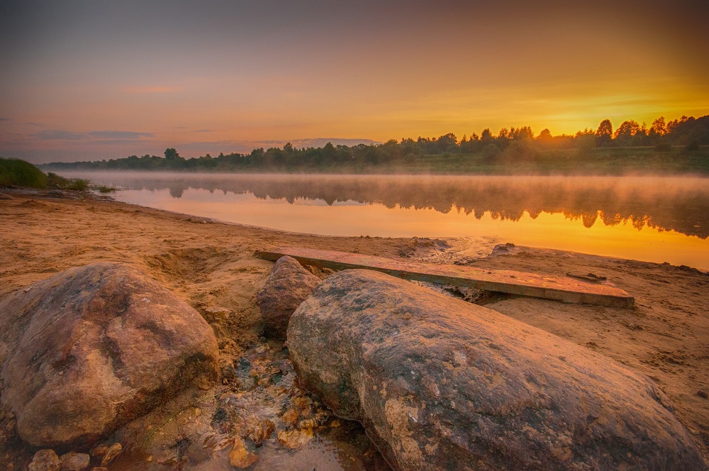 Sommer anbricht. Weißrussland