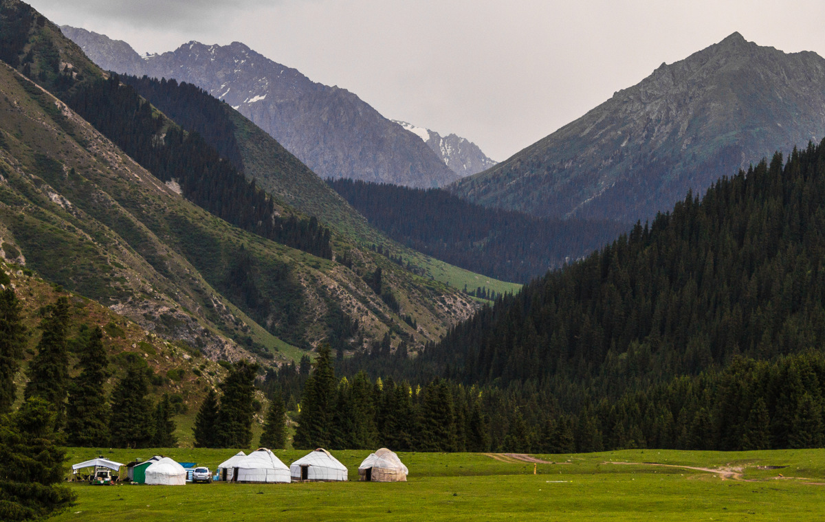 Yurt Camp in JETS-Oguz