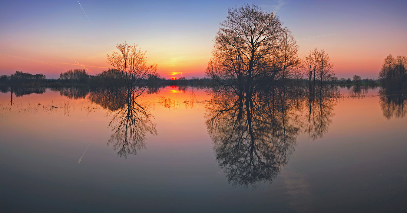 Dämmerung über spill