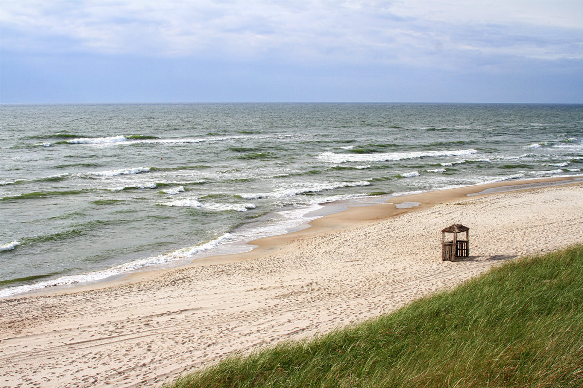 In den Himmel und nur Gespräche über ein Meer ...