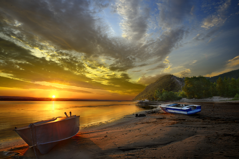 Auf dem kahlen Berge.