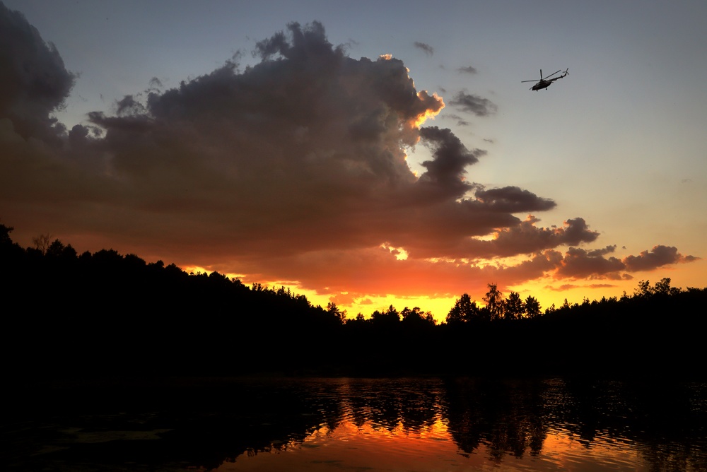Ein auf einem ... 2.