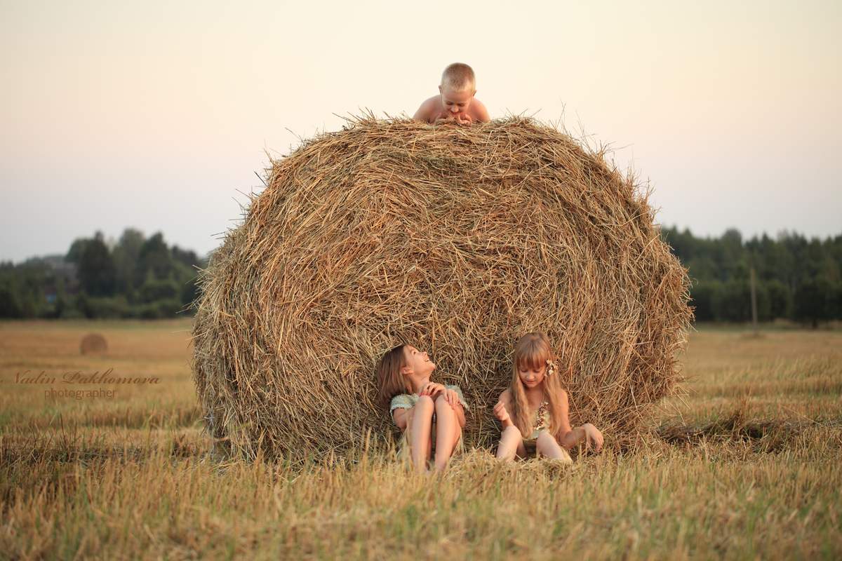 Kinder ... August ... Hitze ...