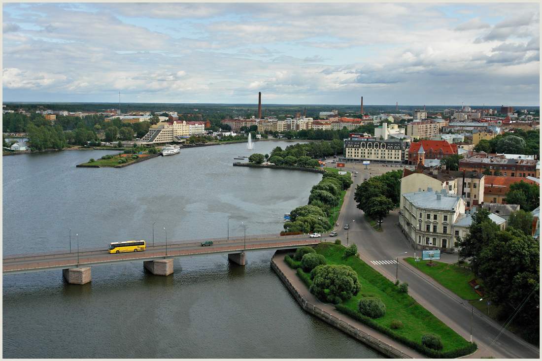Byborg mit den Türmen der Festung