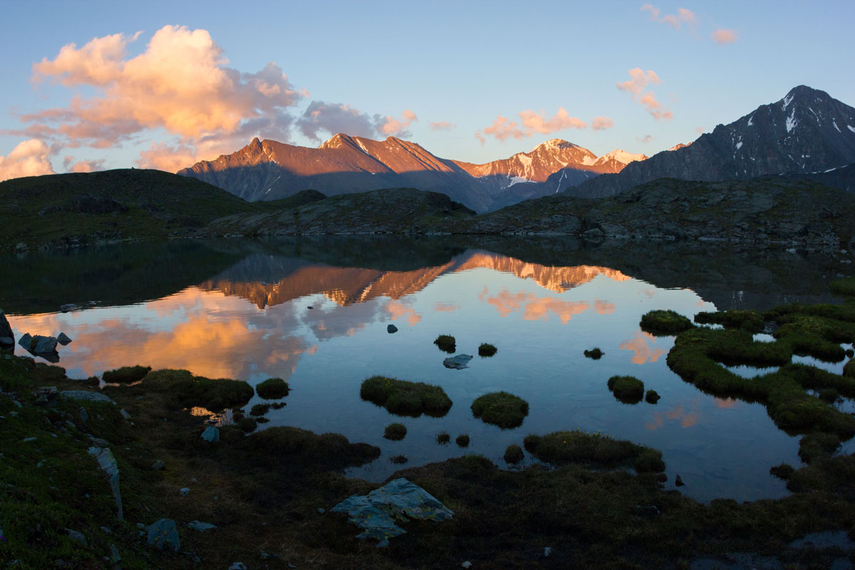 Sonnenuntergang Ak-Ayuk.