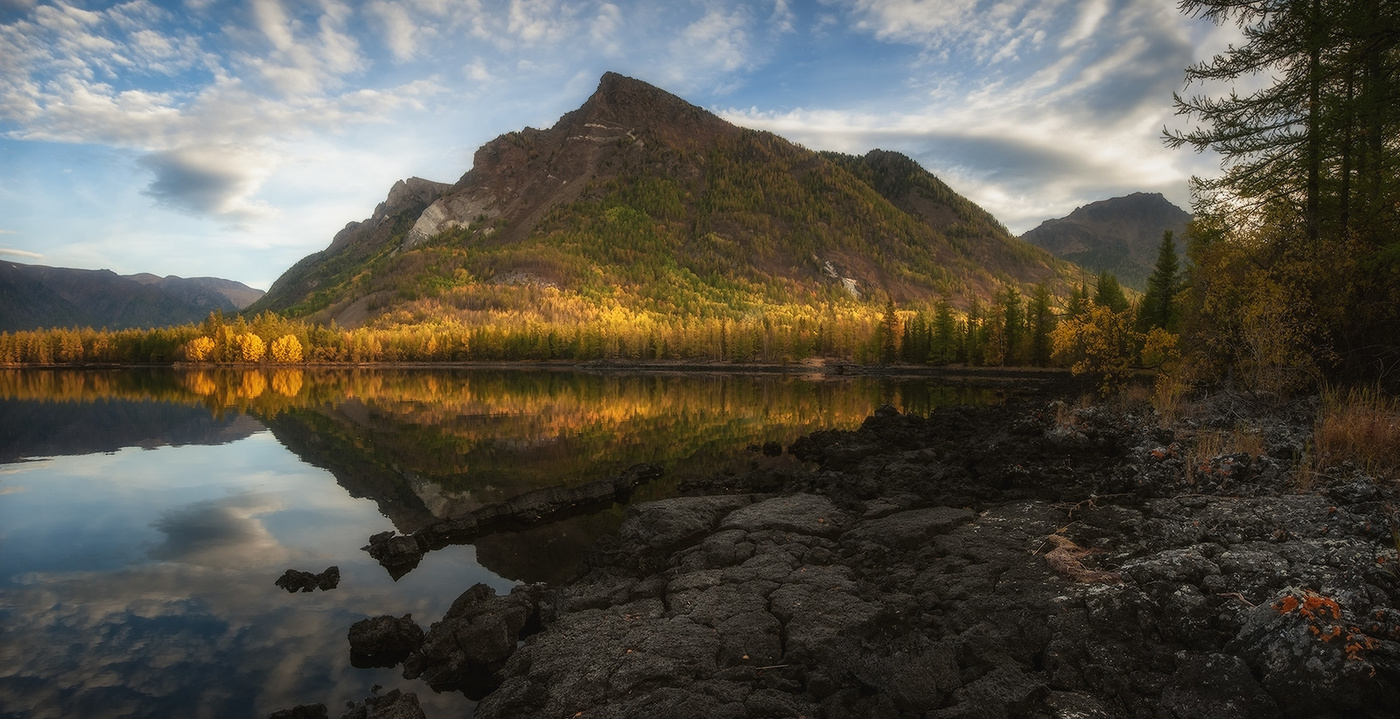 Gold der Morgensonne ...