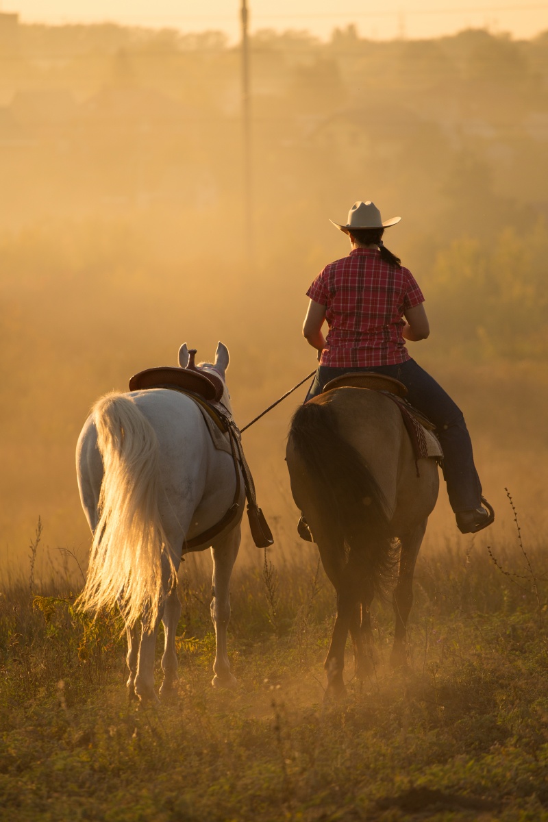 West, Sonnenuntergang