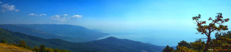 Blick von Ai-Petri Jalta