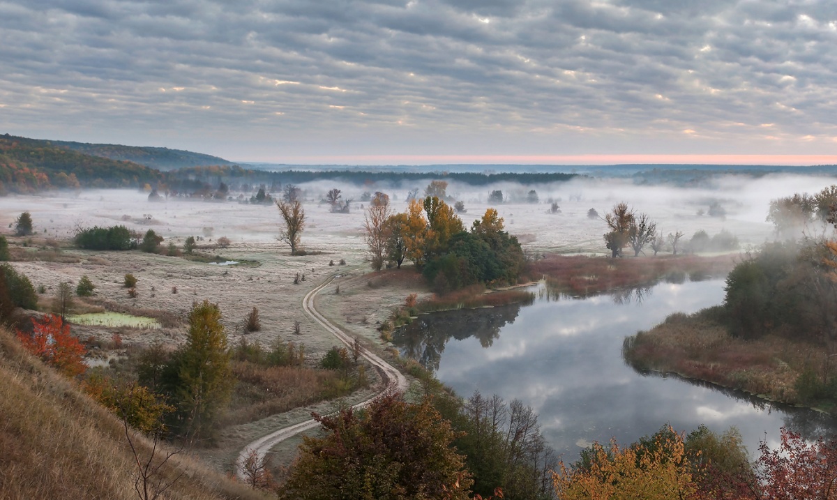 Über Vorskla wachen Tag ...