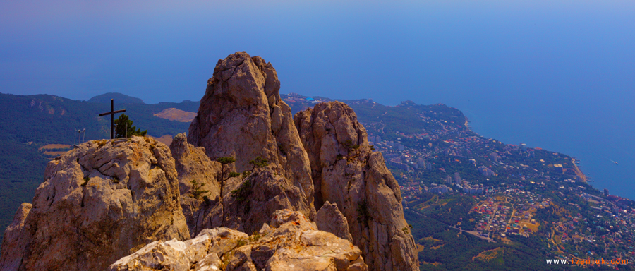 Blick von Ai-Petri Jalta