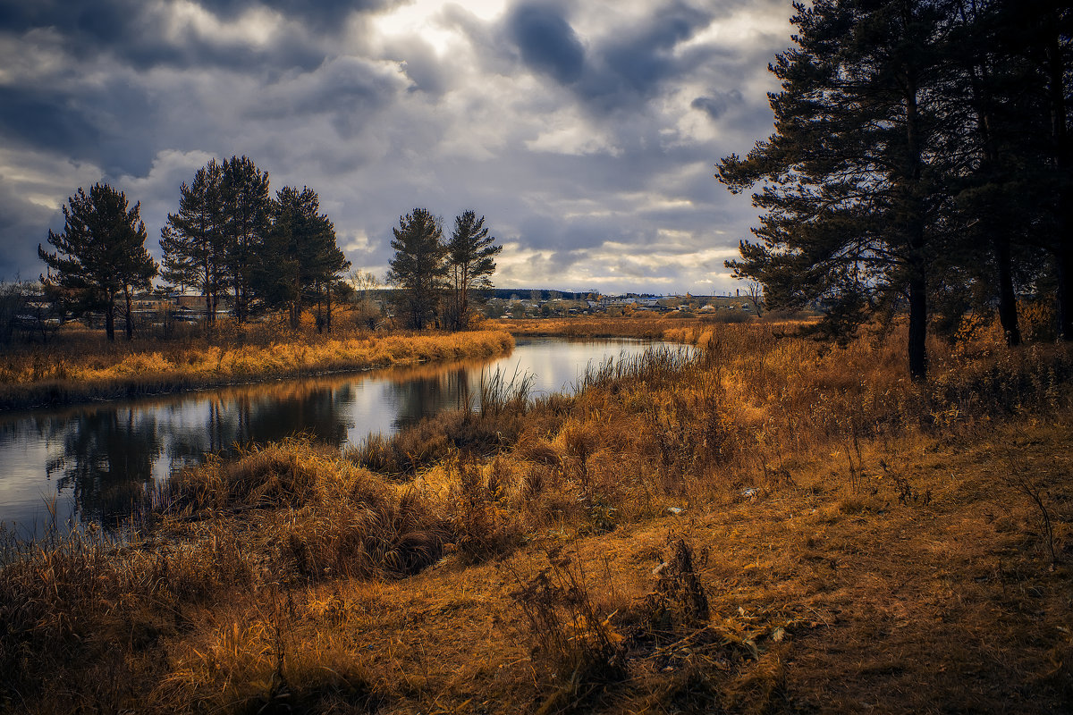 Herbst, der Ural, Pishma