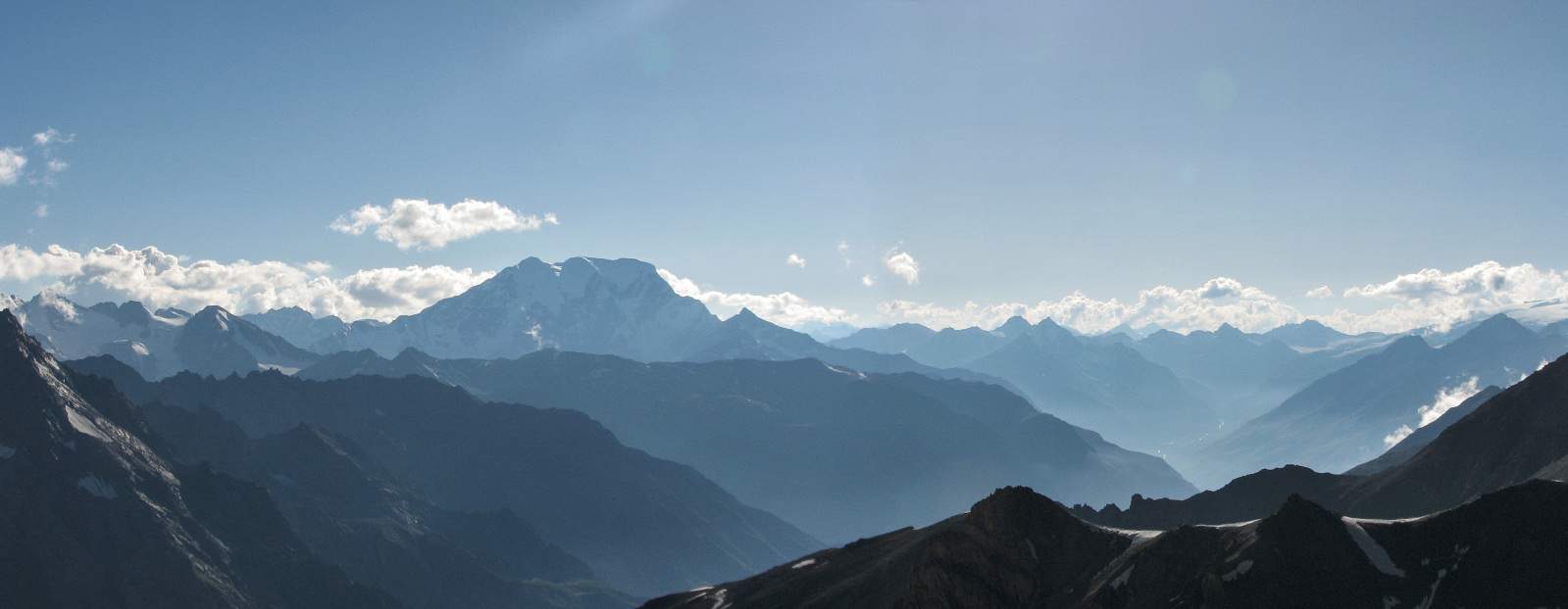 Misty Ansicht der Donguz-Orun