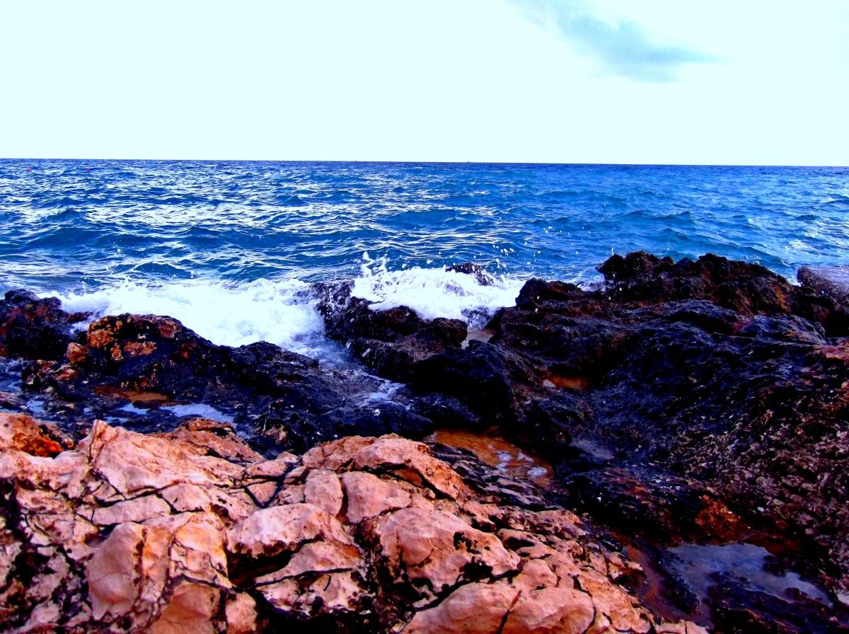 Türkischen Küste ...