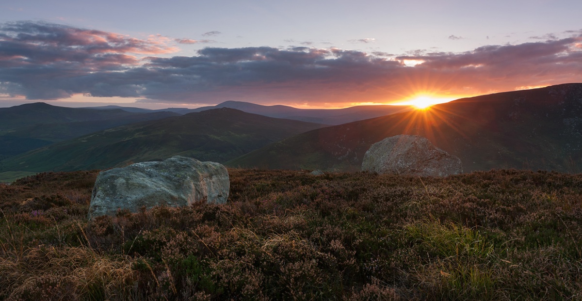 Sonnenuntergang Wicklow