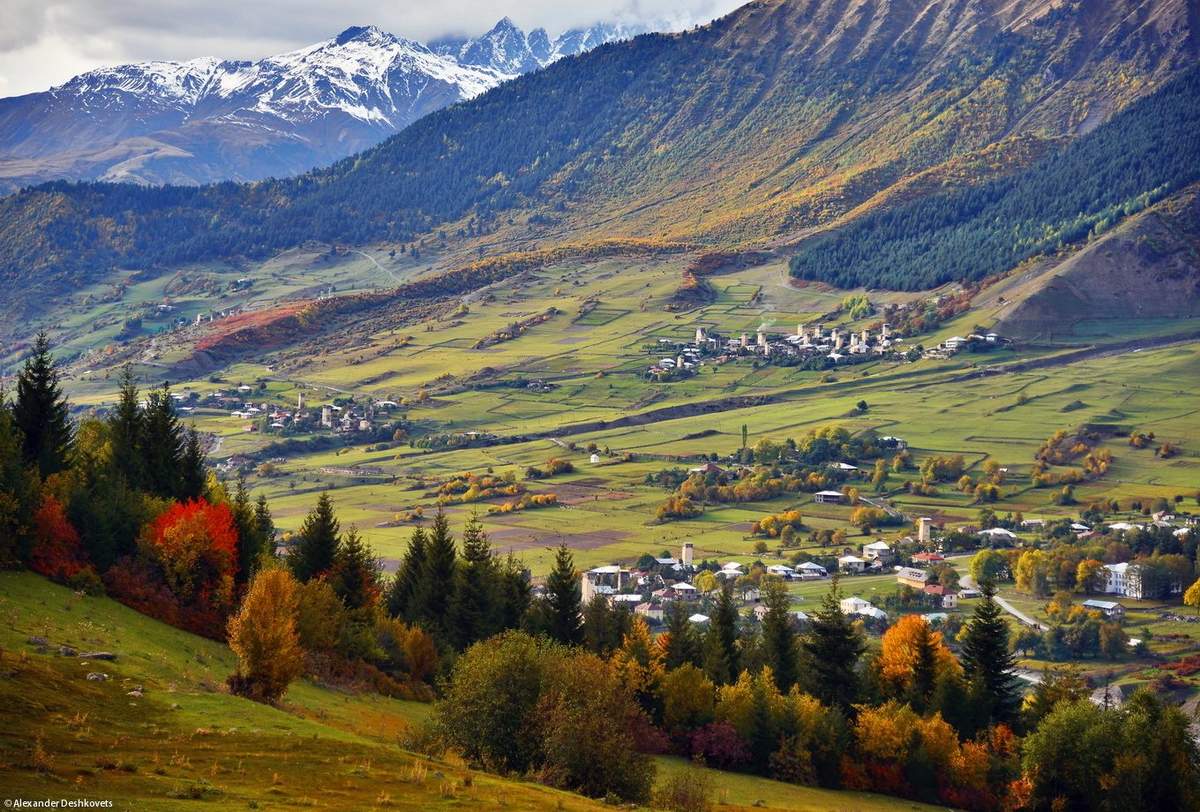 Autumn in Svaneti