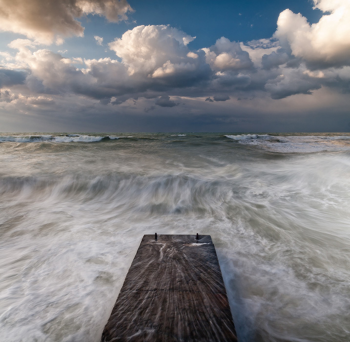 Schneiden der Wellen