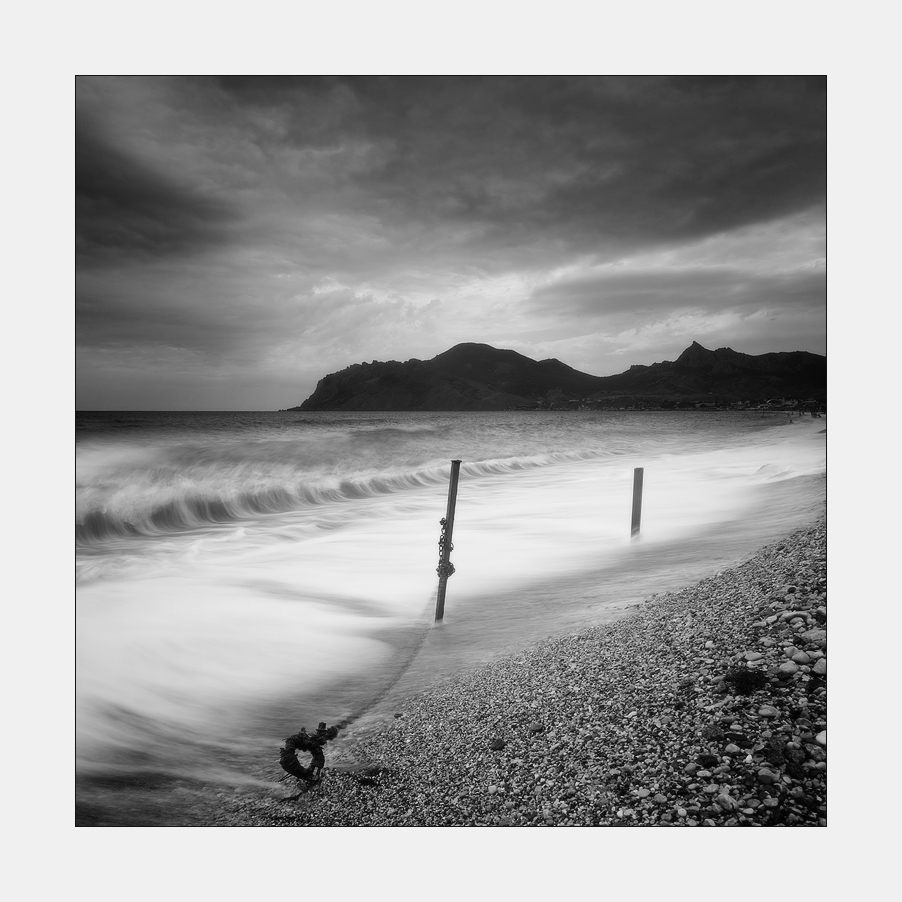 Meer von der Burg ...