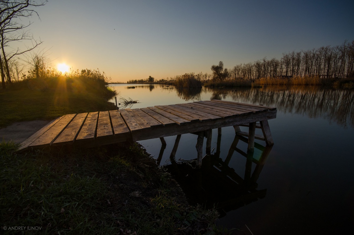 November Sonnenuntergang