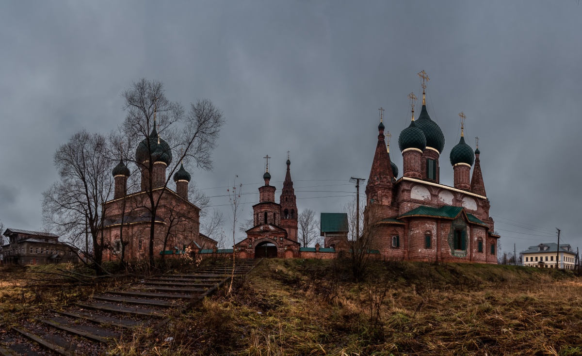 Temple Ensemble Korovniki. Yaroslavl