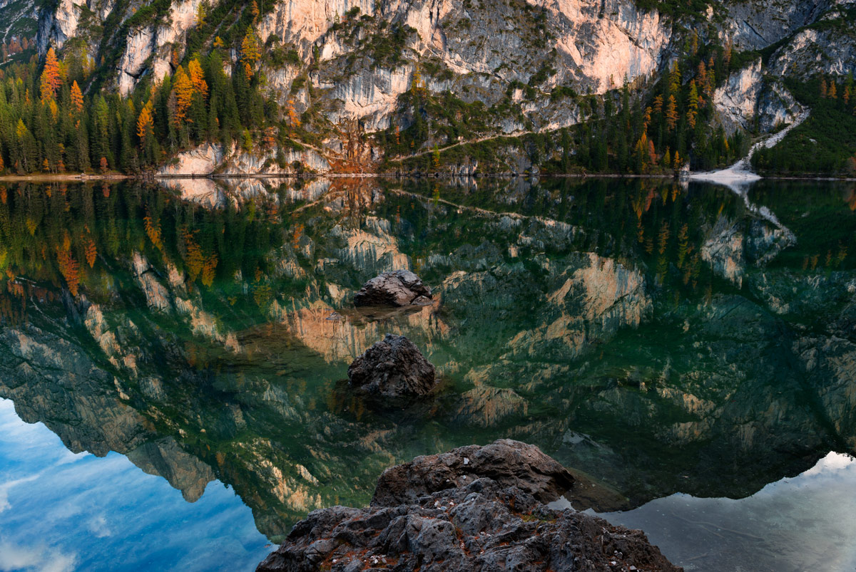 Gedicht über einen Stein auf einem See Bryce